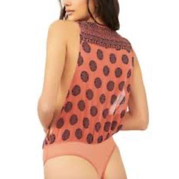 FREE PEOPLE INTIMATELY SOUL OF THE SUN BRIC  BRICK COMBO BODY SUIT SIZE XS NWT - Picture 6 of 7